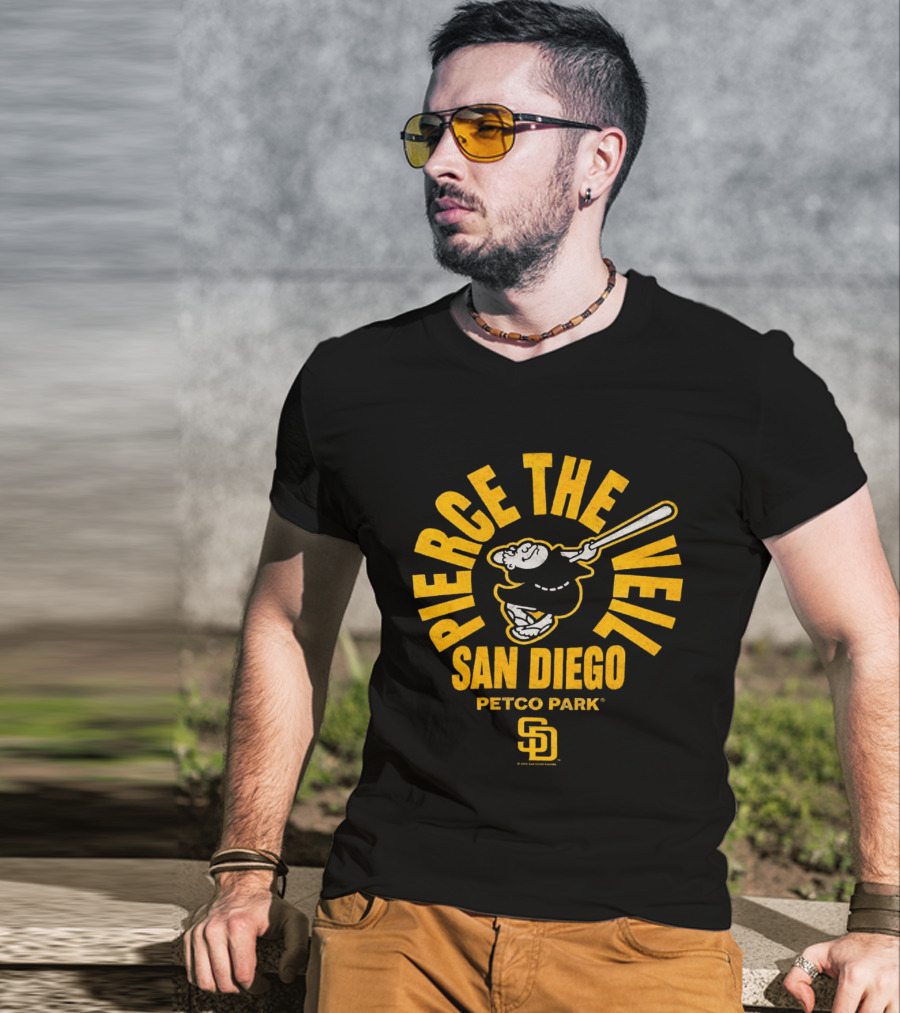 Pierce The Veil San Diego Petco Park SD Padres 2026 Tour September 12th T-Shirt