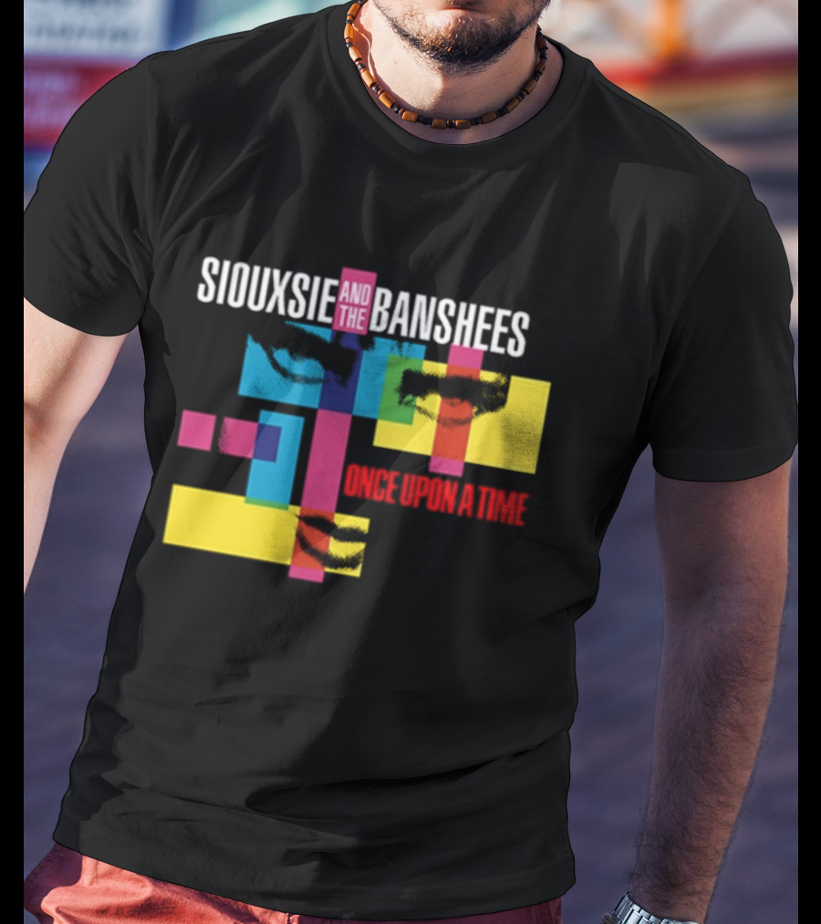 Siouxsie And The Banshees Once Upon A Time 2026 Multicolor Blocks T-Shirt