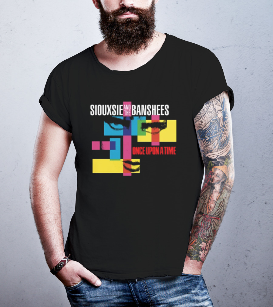 Siouxsie And The Banshees Once Upon A Time 2026 Multicolor Blocks T-Shirt