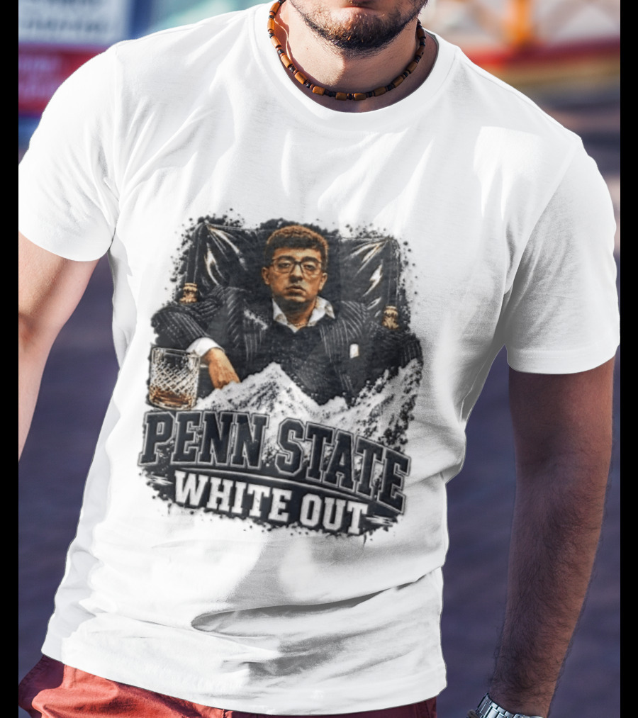 Penn State White Out Man In Suit Nittany Lions T-Shirt