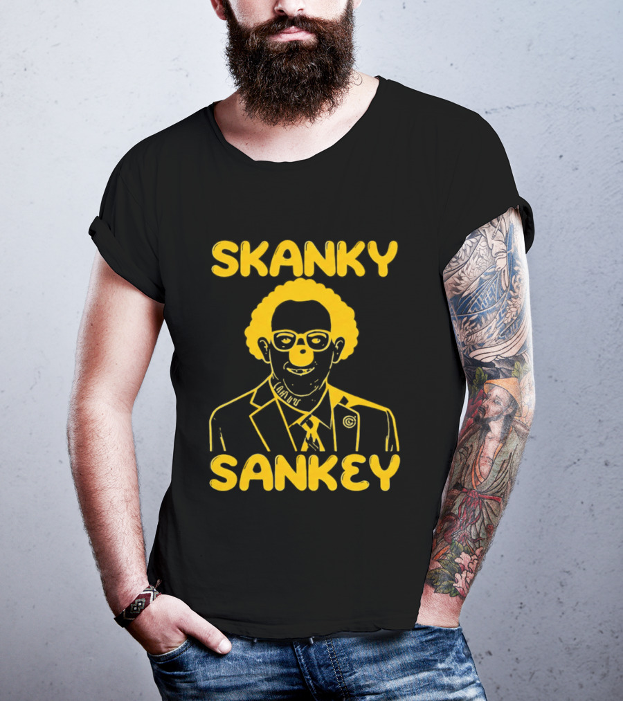 Skanky Sankey LSU Basketball Fan Joke T-Shirt