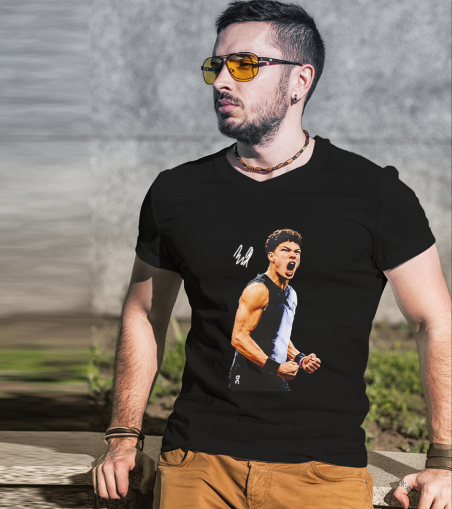 Ben Shelton Shock The World Tennis Player On Athletic Performance Motivation T-Shirt