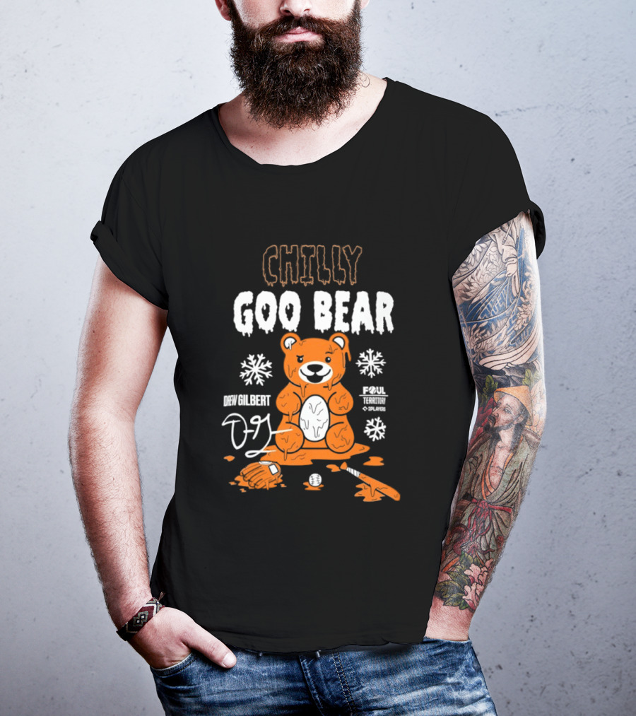Drew Gilbert Goo Bear Chilly San Francisco Giants T-Shirt