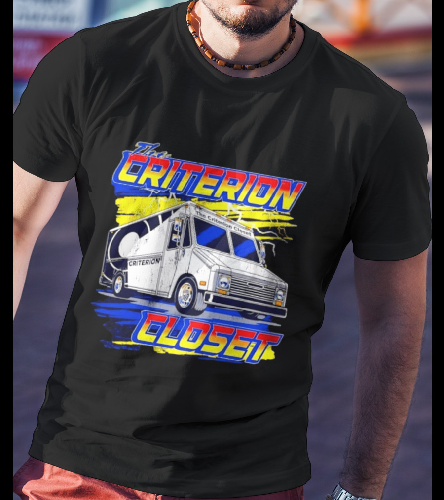 The Criterion Closet Film Movies Cinema Criterion Truck T-Shirt