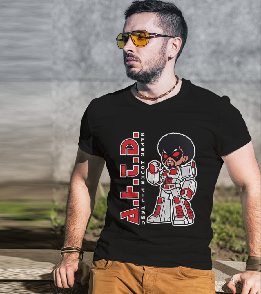 The Weeknd A.F.T.D. After Hours Til Dawn 2026 Asia Tour Tokyo Japan Gundam Pop Up T-Shirt