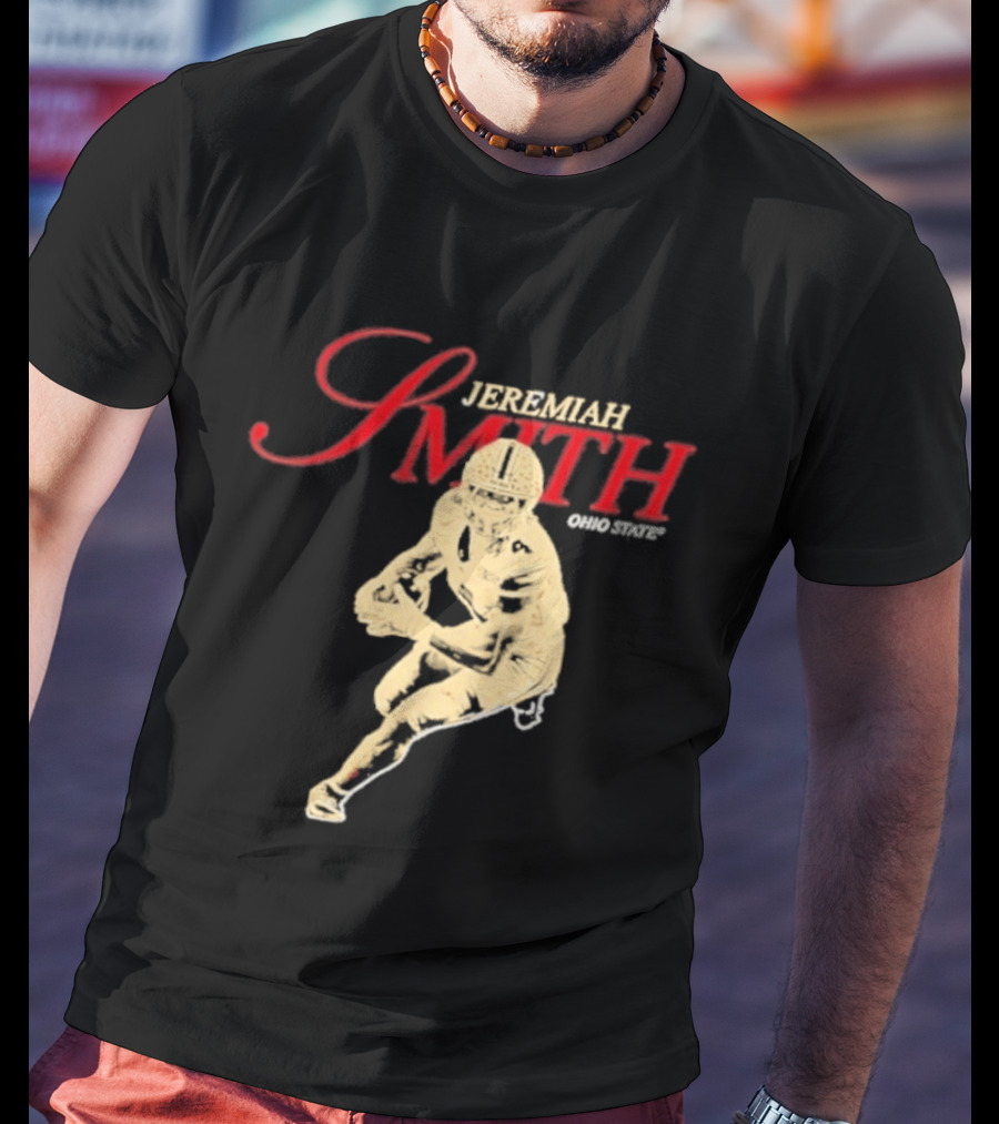 Jeremiah Smith Ohio State Buckeyes Football Athlete T-Shirt