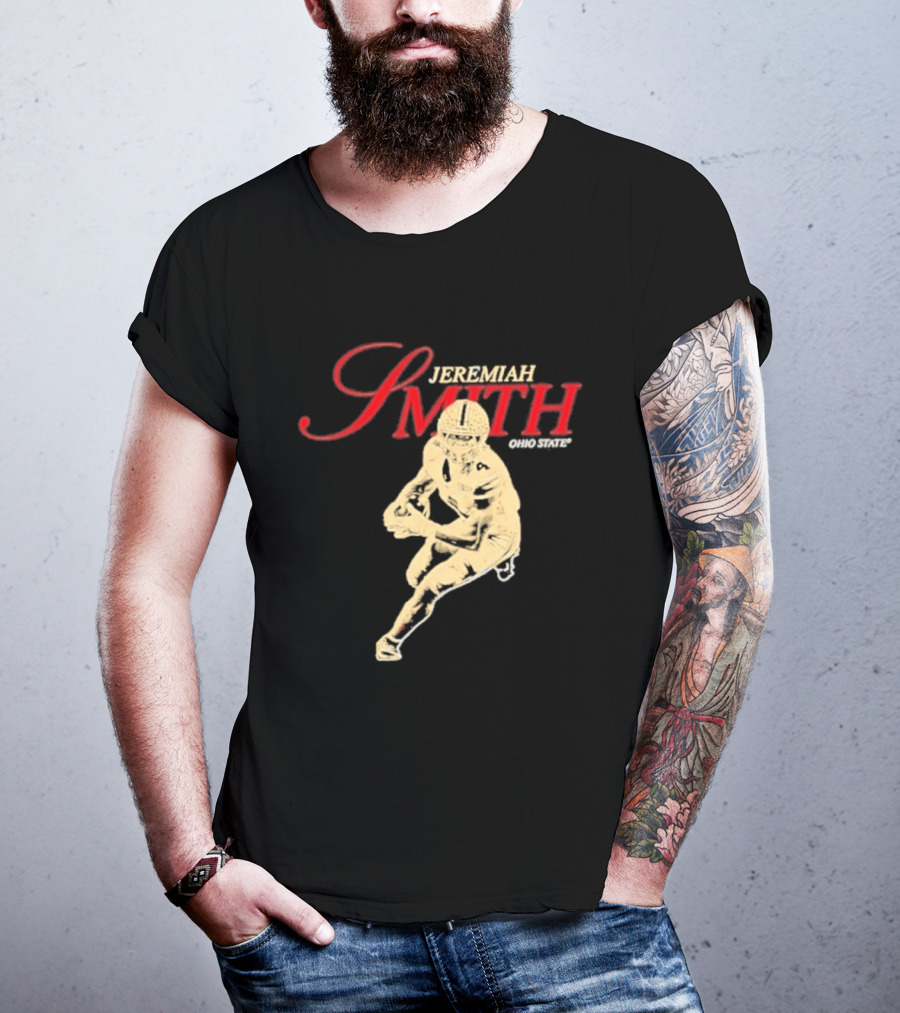 Jeremiah Smith Ohio State Buckeyes Football Athlete T-Shirt