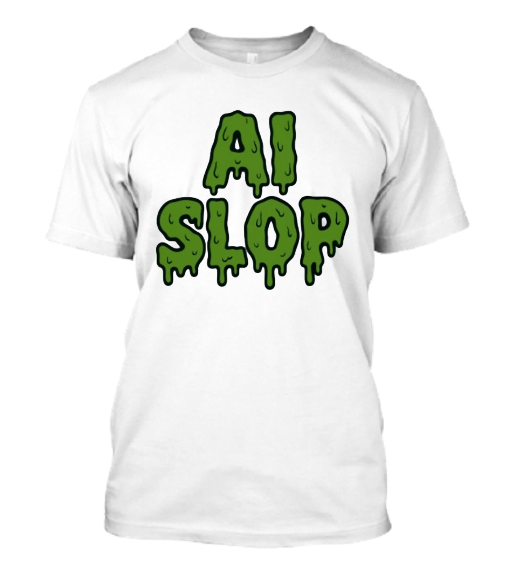 AI Slop Dripping Goo T-Shirt
