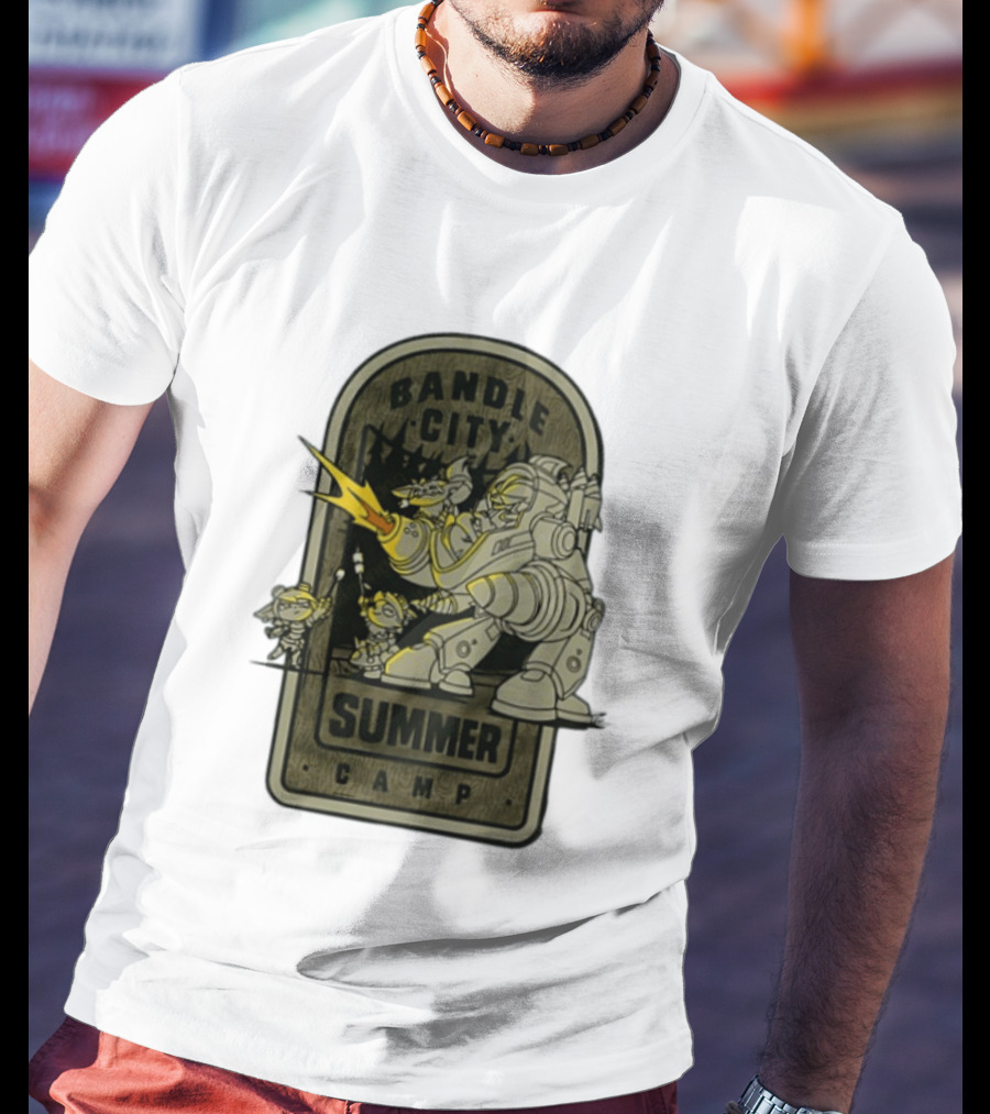 Bandle City Summer Camp League Of Legends Character Battle Scene T-Shirt