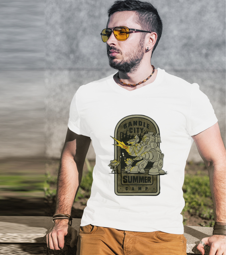Bandle City Summer Camp League Of Legends Character Battle Scene T-Shirt