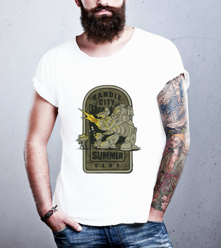 Bandle City Summer Camp League Of Legends Character Battle Scene T-Shirt