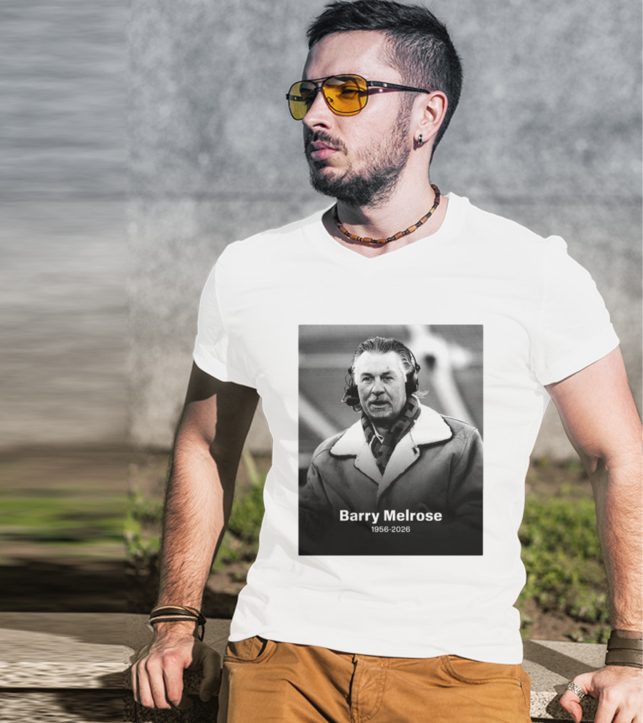 Barry Melrose NHL Player Coach And Analyst 1956 2026 T-Shirt