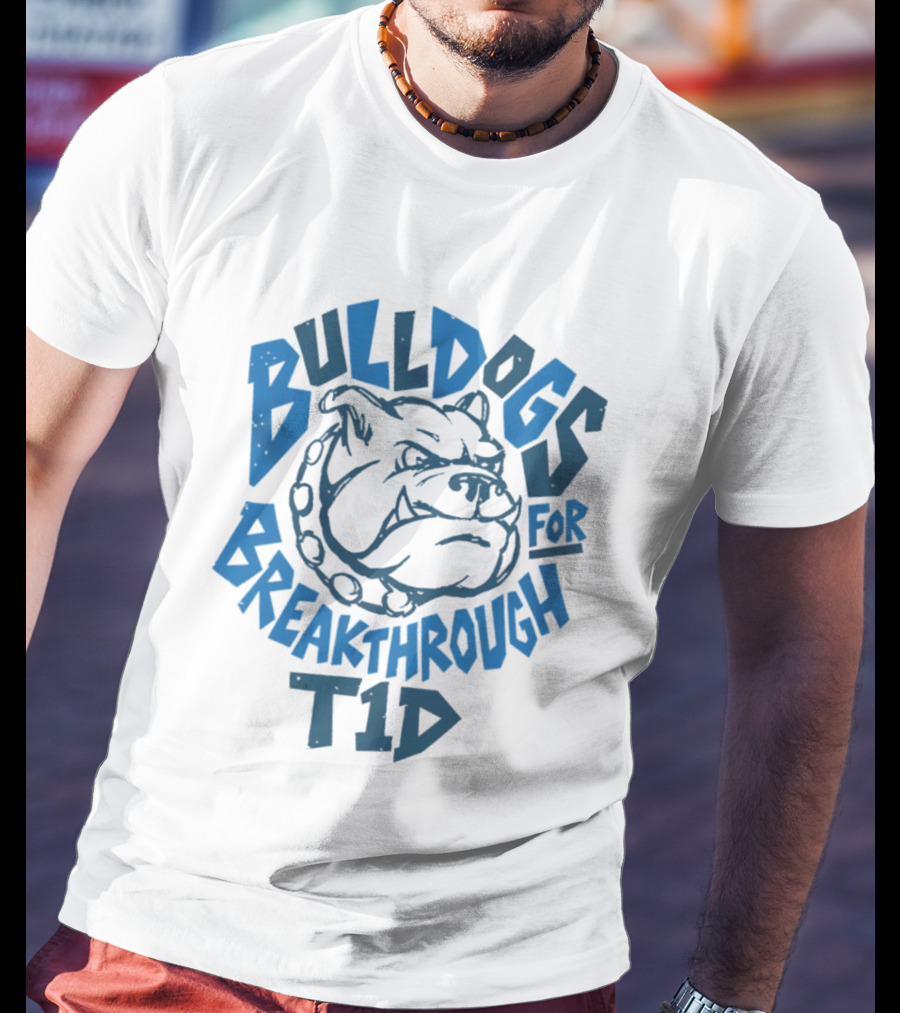 Bulldogs For Breakthrough T1D T-Shirt