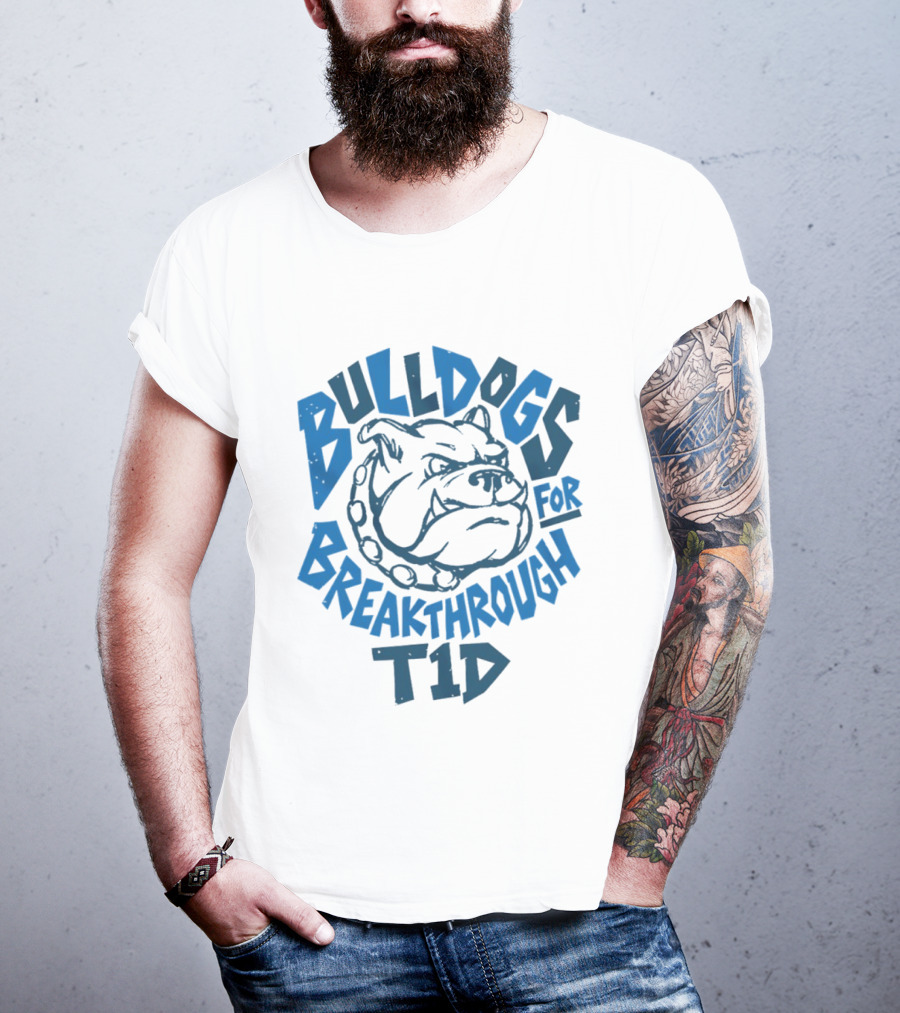 Bulldogs For Breakthrough T1D T-Shirt