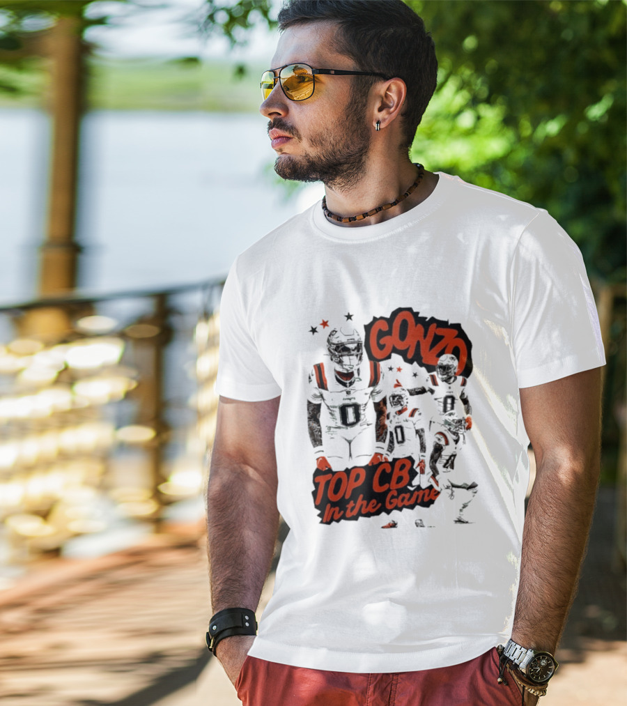 Gonzo Top CB In The Game New England Patriots T-Shirt