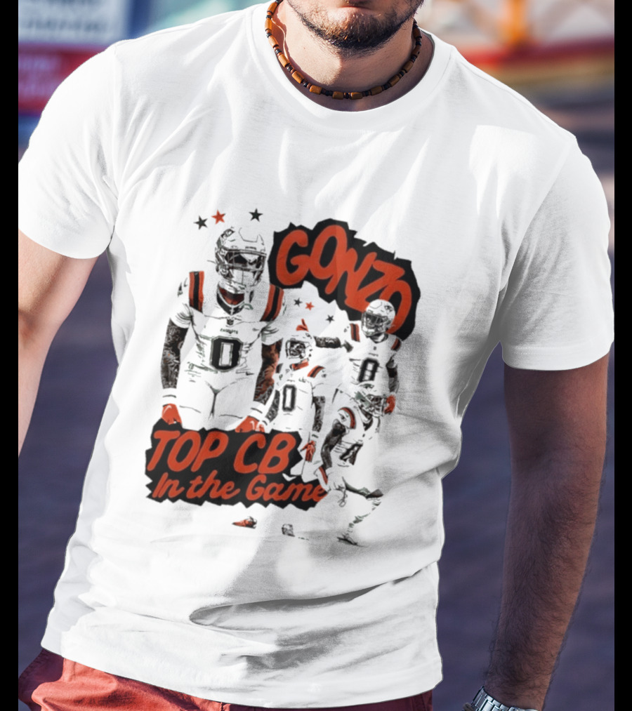 Gonzo Top CB In The Game New England Patriots T-Shirt