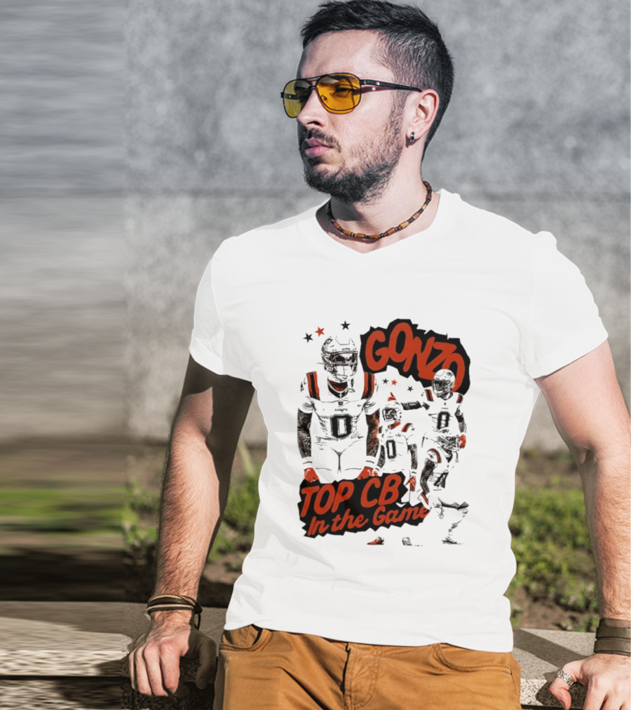 Gonzo Top CB In The Game New England Patriots T-Shirt