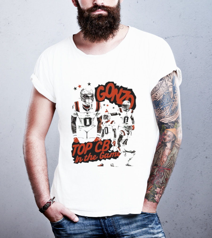 Gonzo Top CB In The Game New England Patriots T-Shirt