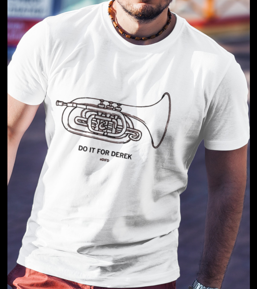 Do It For Derek DIFD French Horn T-Shirt