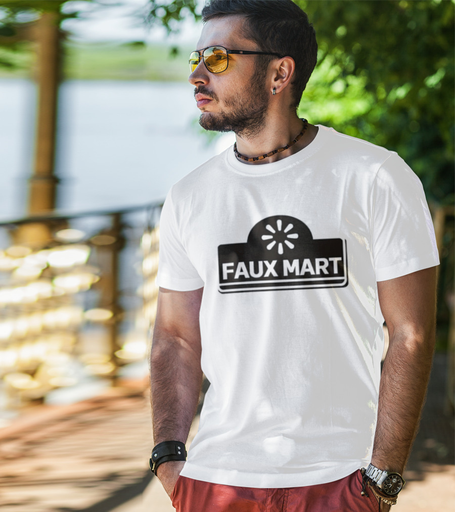 Faux Mart Retail Parody Store T-Shirt