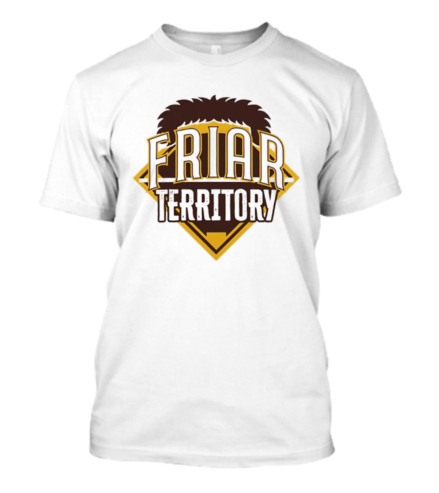 San Diego Padres Friar Territory Baseball Team T-Shirt