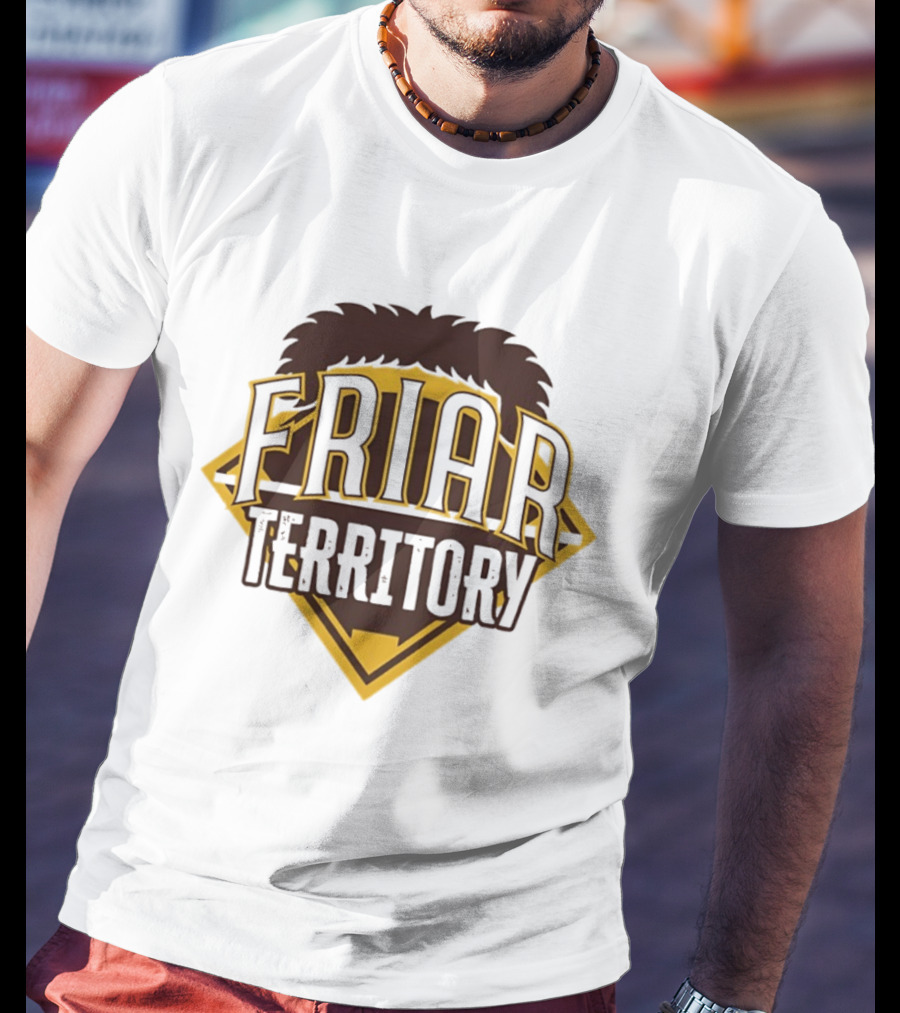 San Diego Padres Friar Territory Baseball Team T-Shirt