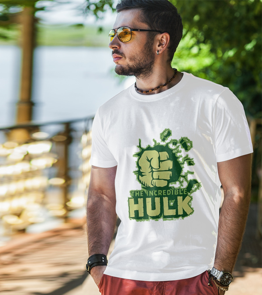 The Incredible Hulk Fist Smash Tunicart T-Shirt