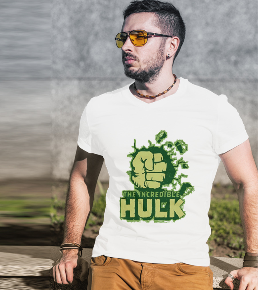 The Incredible Hulk Fist Smash Tunicart T-Shirt