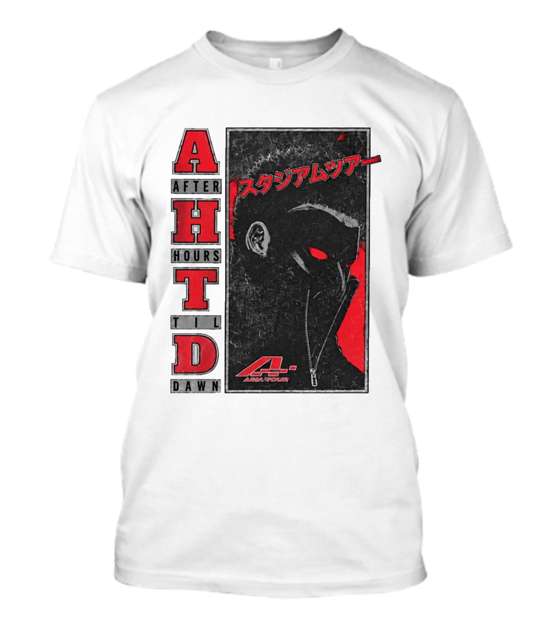 The Weeknd After Hours Til Dawn 2026 Asia Tour Tokyo Japan Pop Up Anime A Asia Tour T-Shirt
