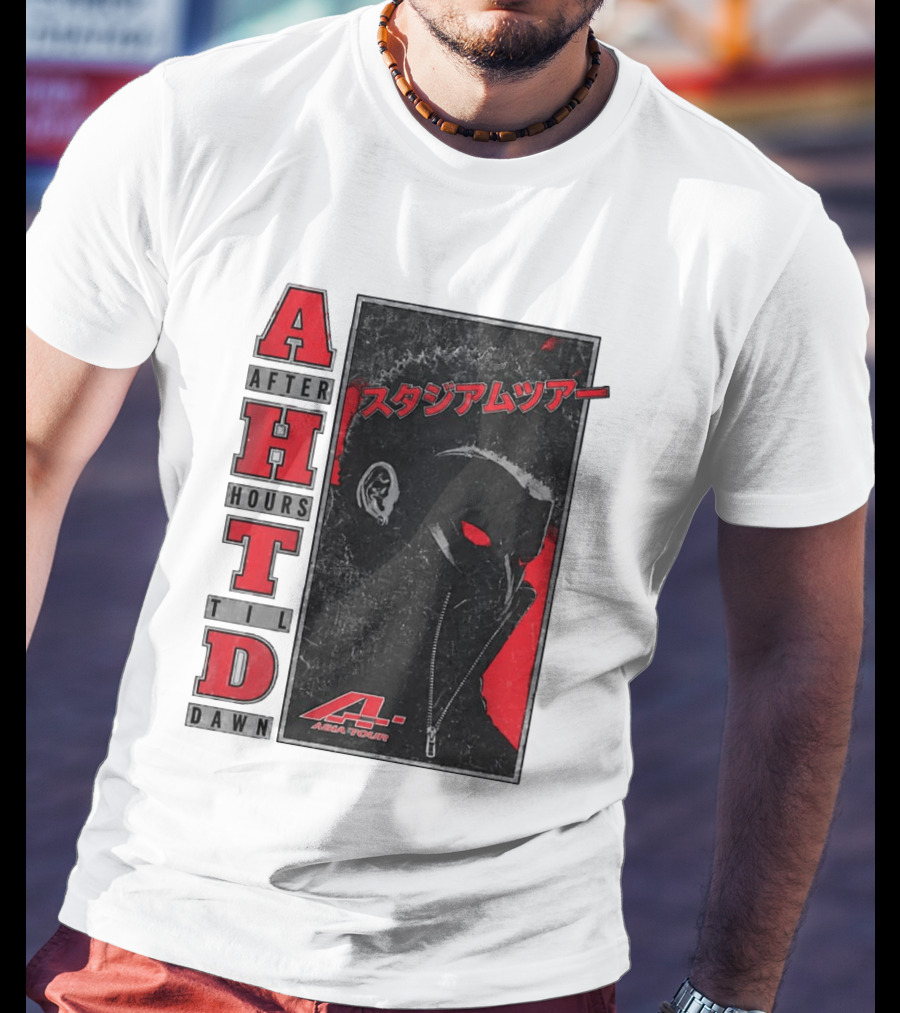 The Weeknd After Hours Til Dawn 2026 Asia Tour Tokyo Japan Pop Up Anime A Asia Tour T-Shirt