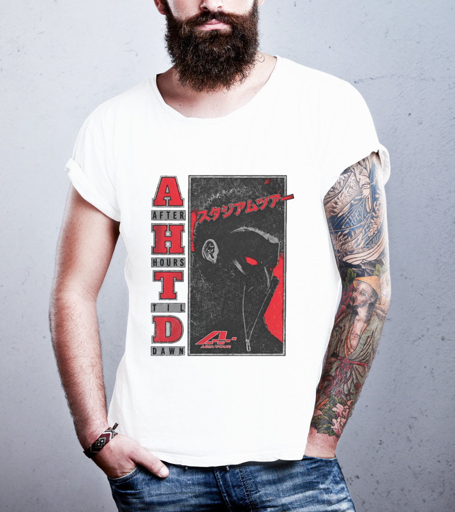 The Weeknd After Hours Til Dawn 2026 Asia Tour Tokyo Japan Pop Up Anime A Asia Tour T-Shirt