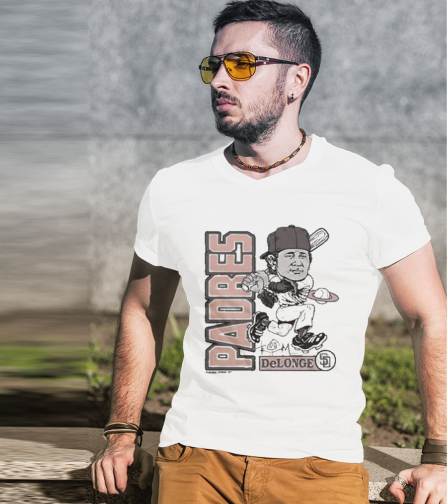 Tts Padres Homage Tom All Star Delonge Baseball Fan T-Shirt