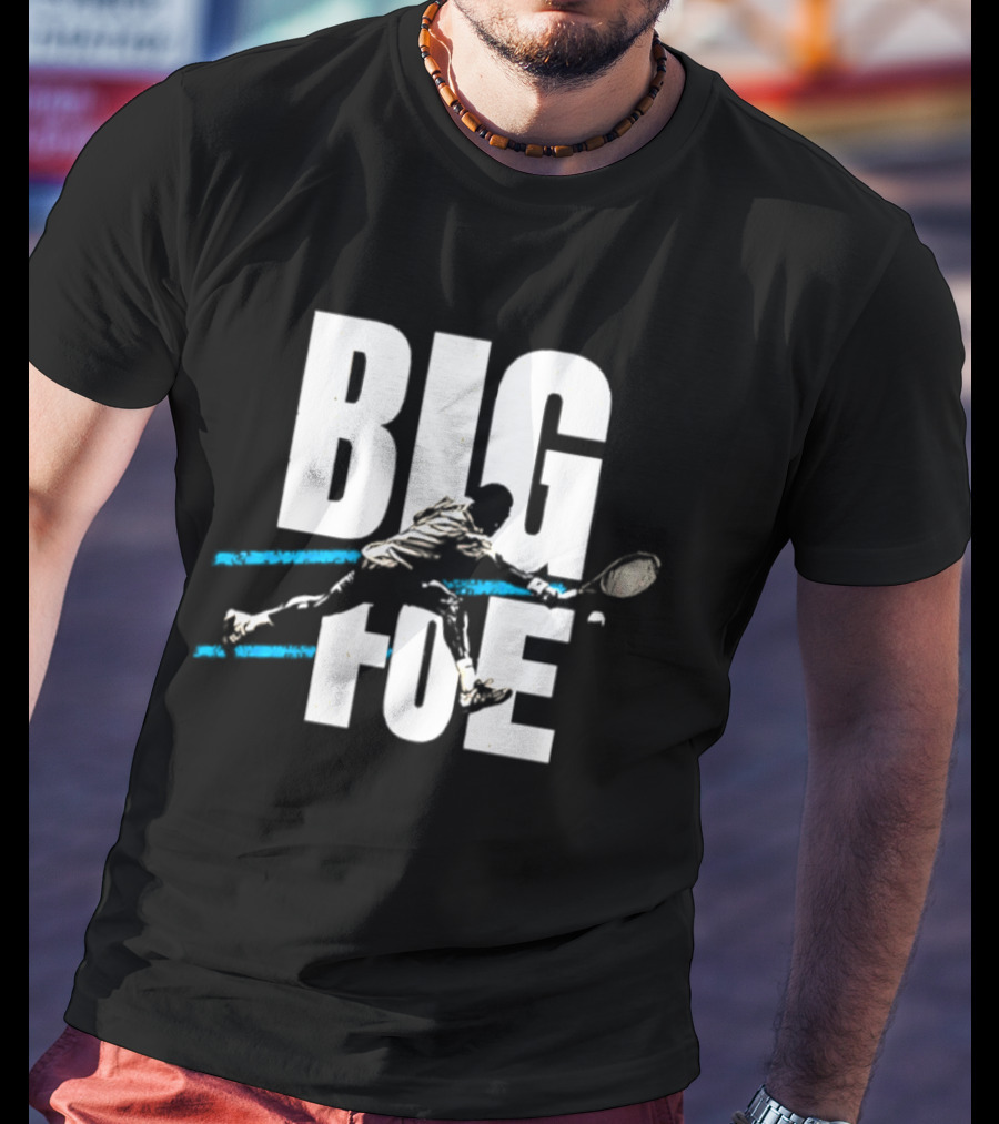 Frances Tiafoe Big Foe Tennis ATP Player Inspirational Sports T-Shirt