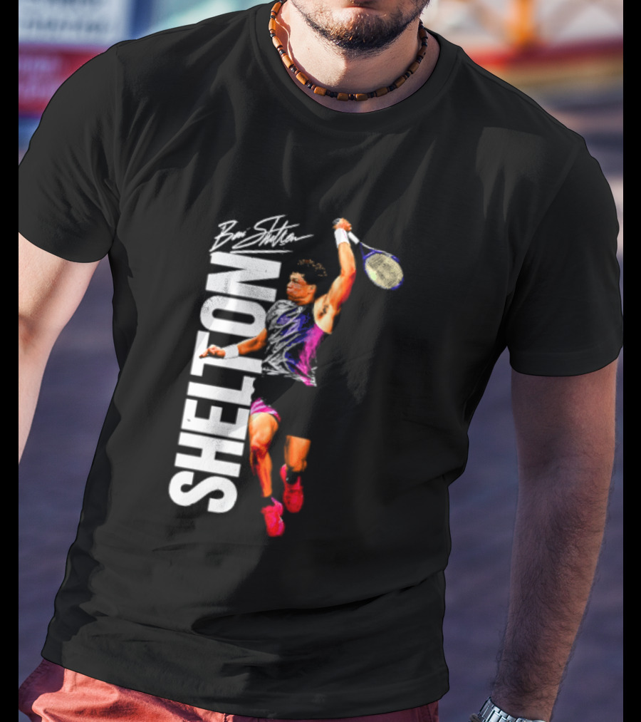 Ben Shelton Tennis Player Signature Art 2026 T-Shirt