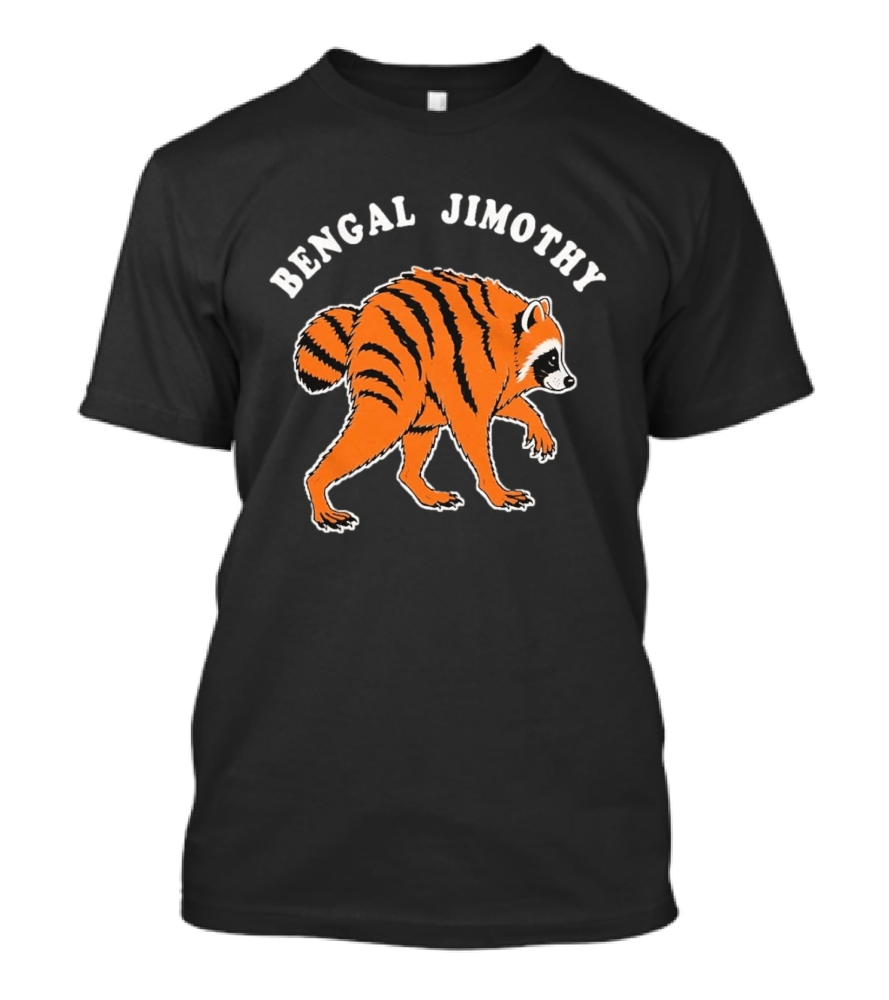 Bengal Jimothy Tiger Raccoon Creature T-Shirt