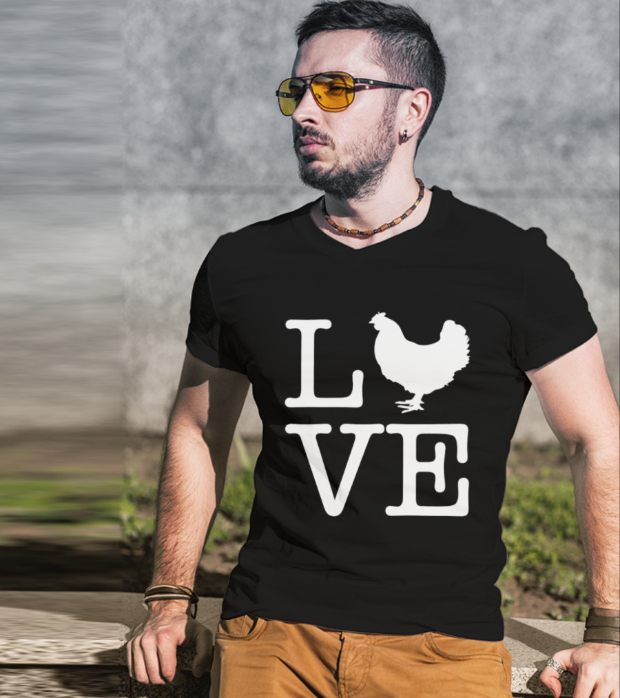 Dallas Cowboys Hunter Luepke Chicken Love T-Shirt