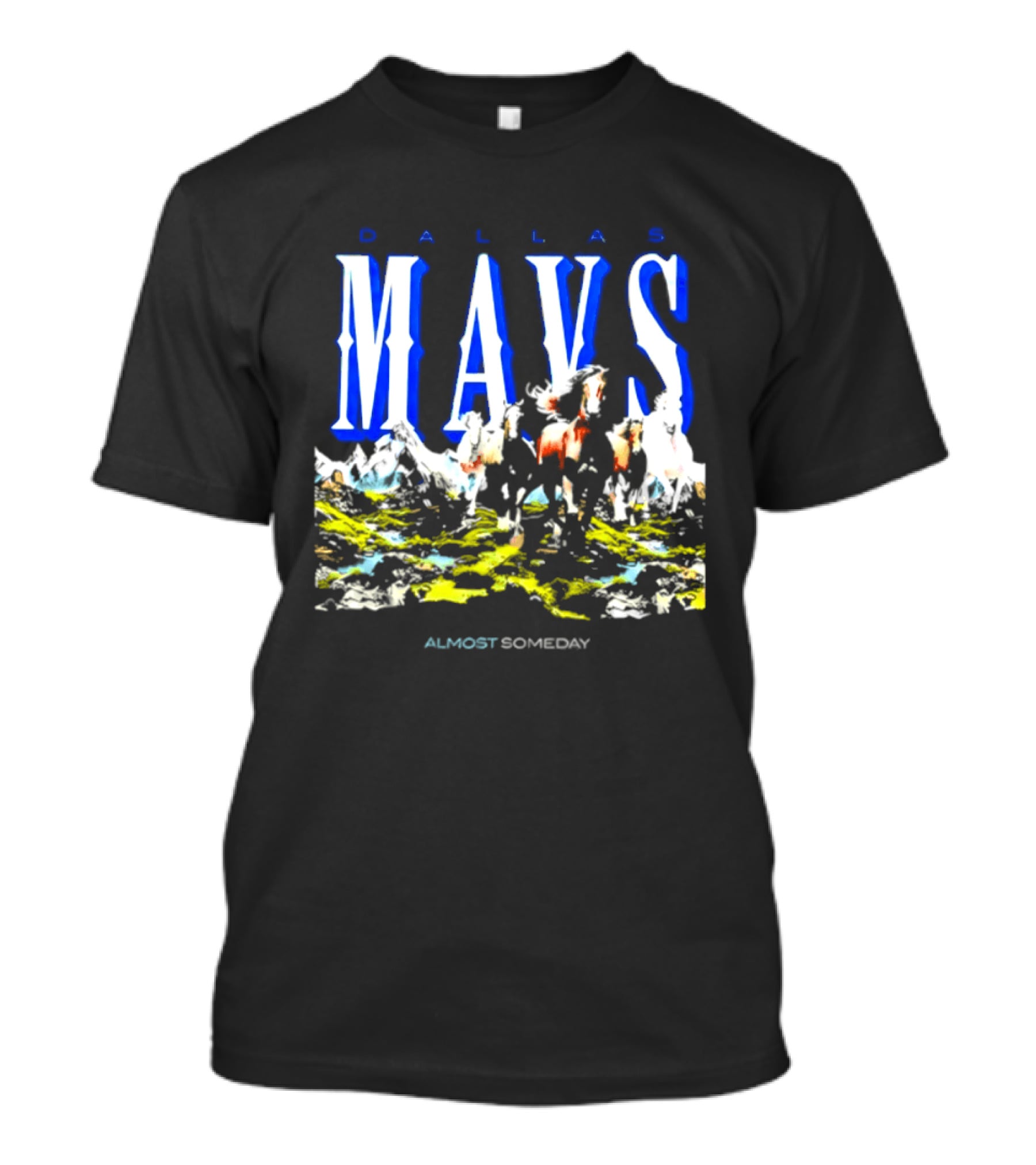 Dallas Mavericks Mavs Almost Someday Horses NBA T-Shirt