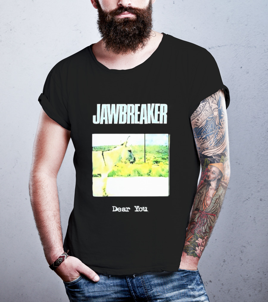 Jawbreaker Dear You Album Cover Donkey Image Punk Rock T-Shirt