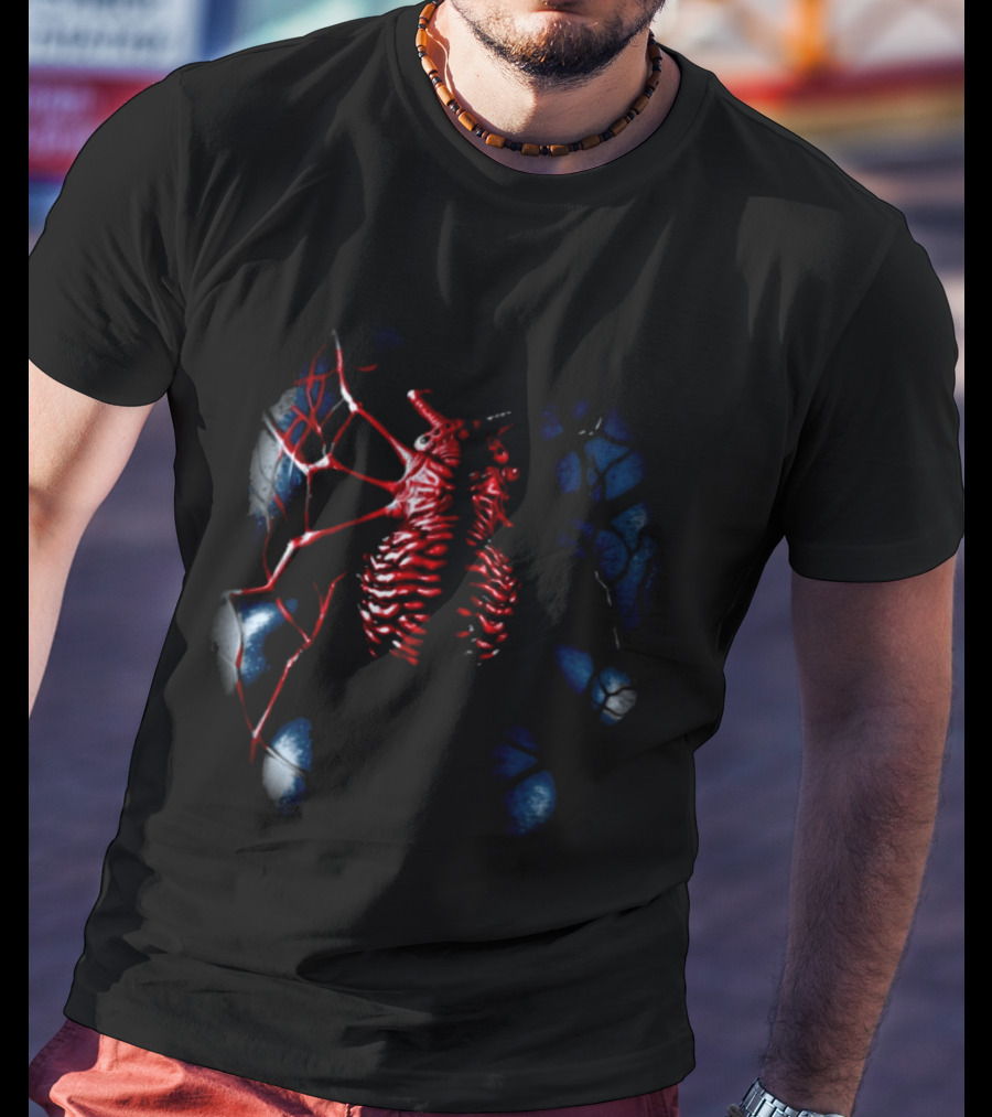 Vzn Shop Spiderman Venom Symbiote Ribcage Webbing T-Shirt