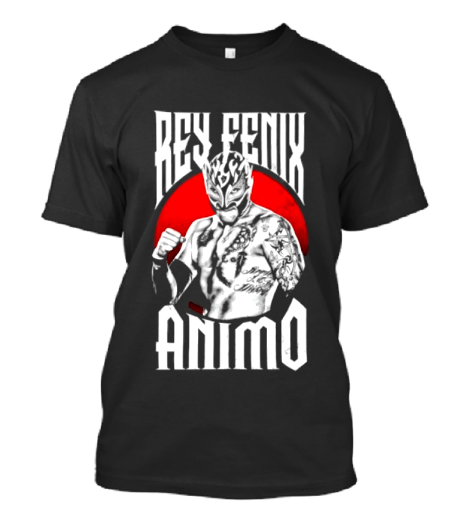 Rey Fenix Animo Lucha Libre AEW Wrestling Masked Fighter T-Shirt