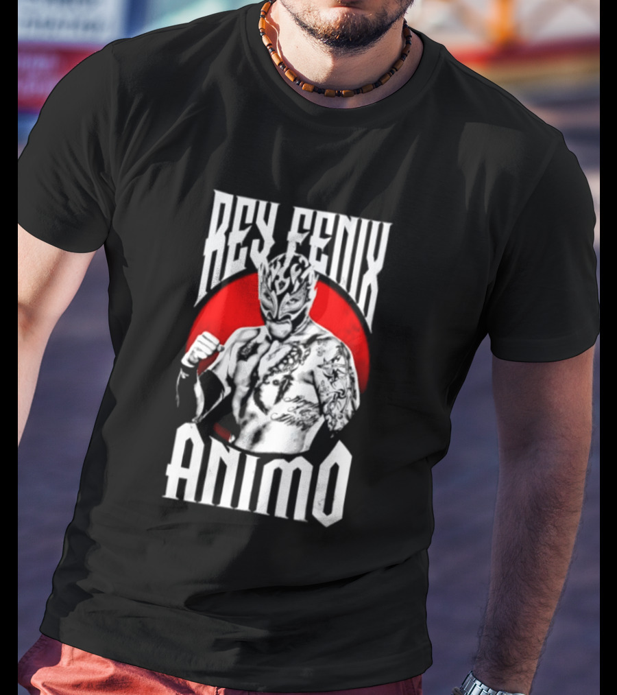 Rey Fenix Animo Lucha Libre AEW Wrestling Masked Fighter T-Shirt