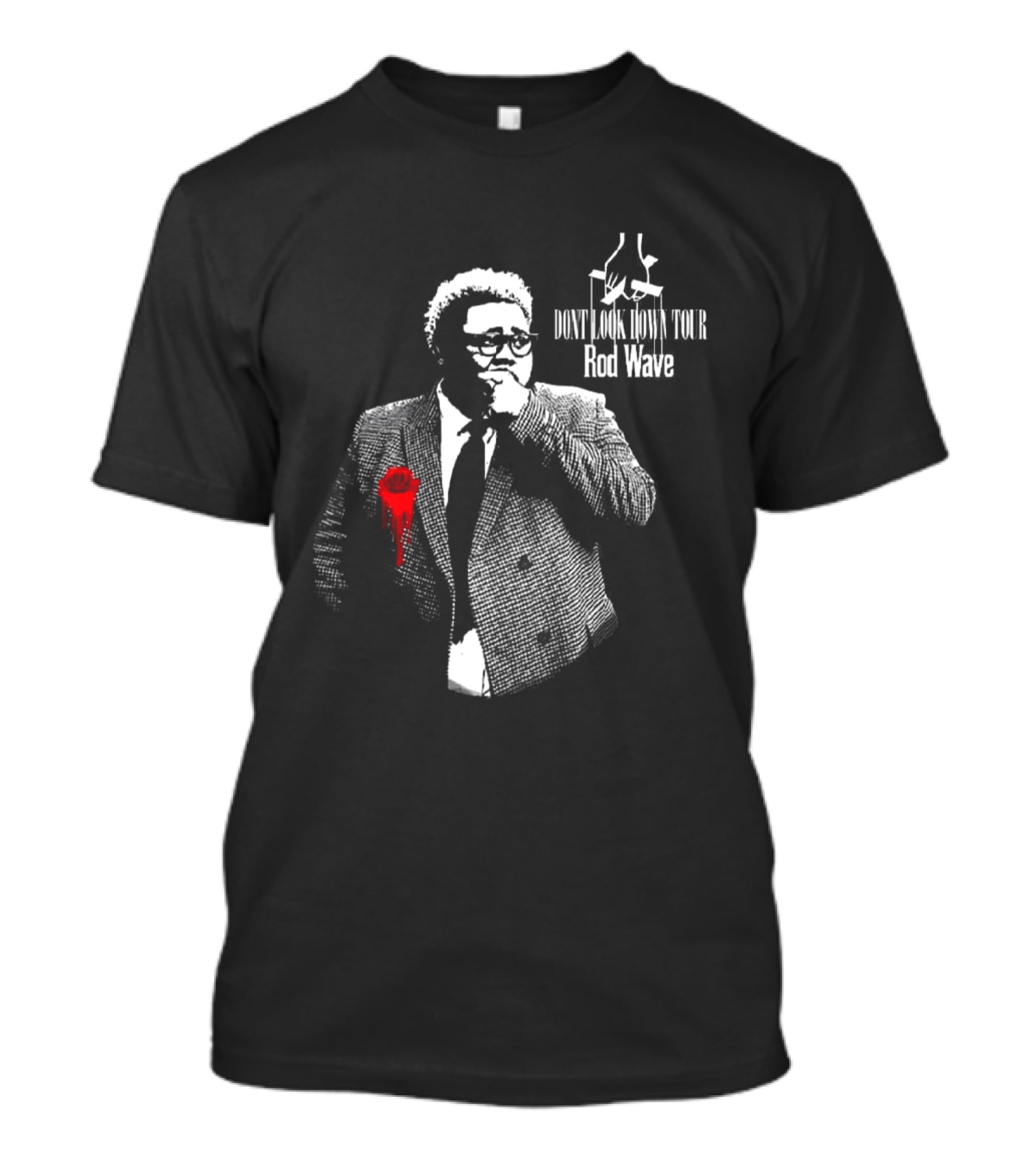 Rod Wave Don't Look Down Tour 2026 Rodfather Performance T-Shirt