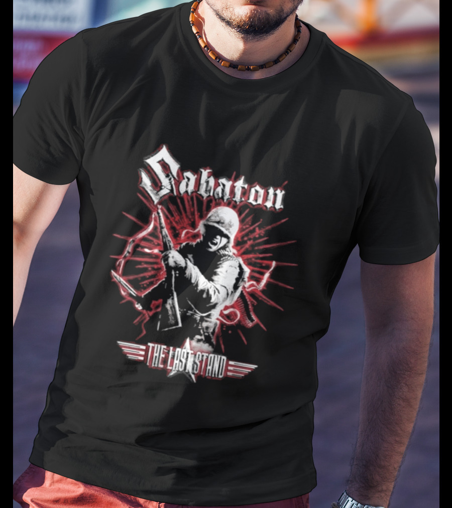 Sabaton The Last Stand Celebrate 10 Years Soldier T-Shirt