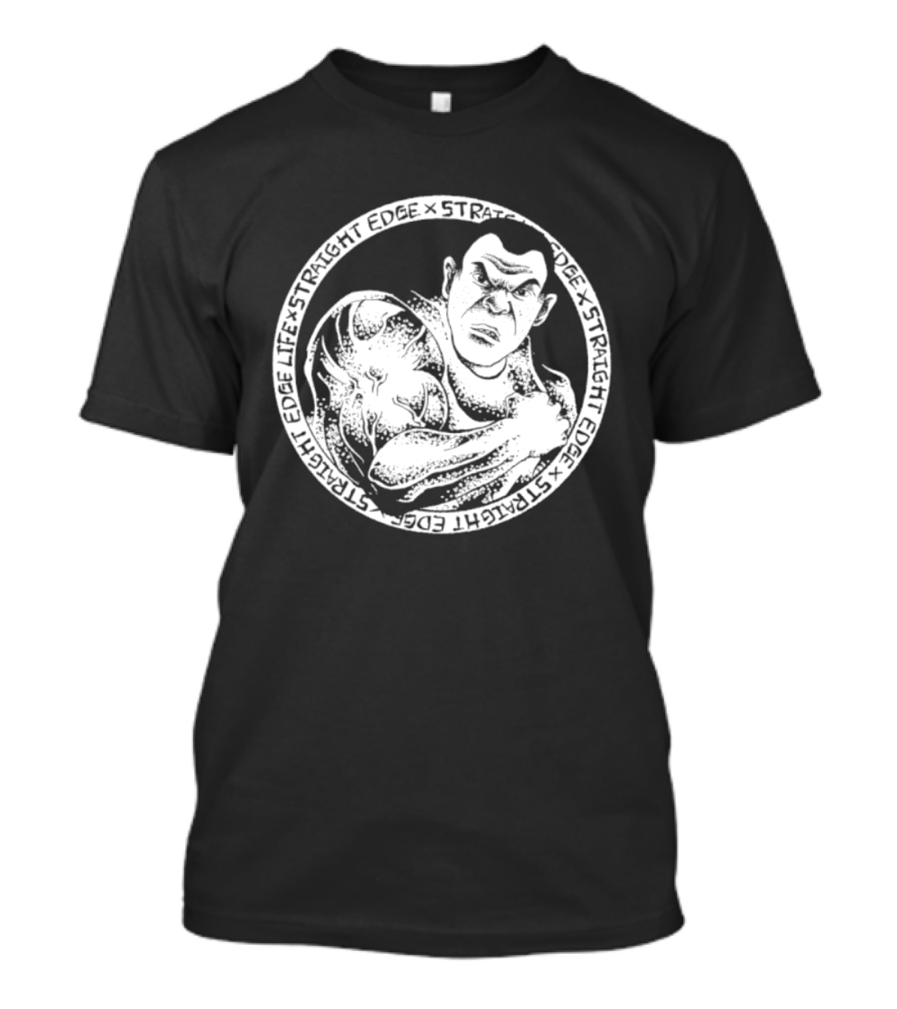 Straight Edge Life X Straight Edge Hardcore Punk T-Shirt