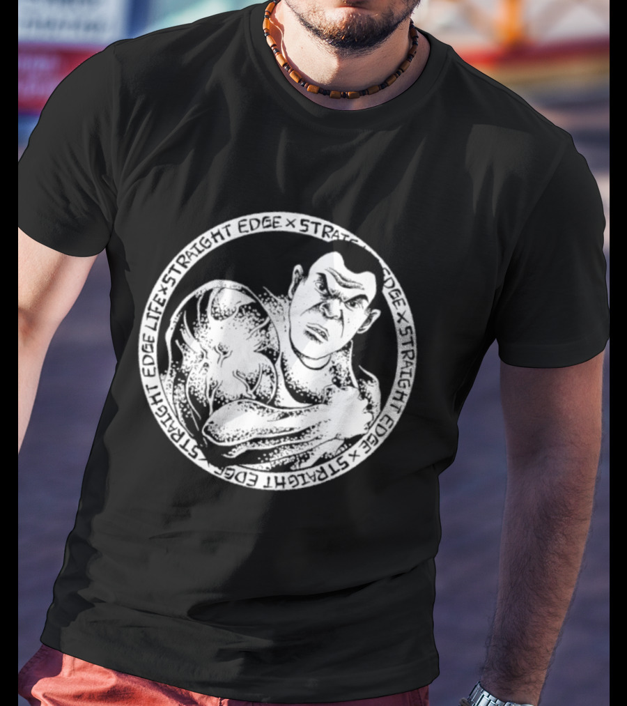 Straight Edge Life X Straight Edge Hardcore Punk T-Shirt