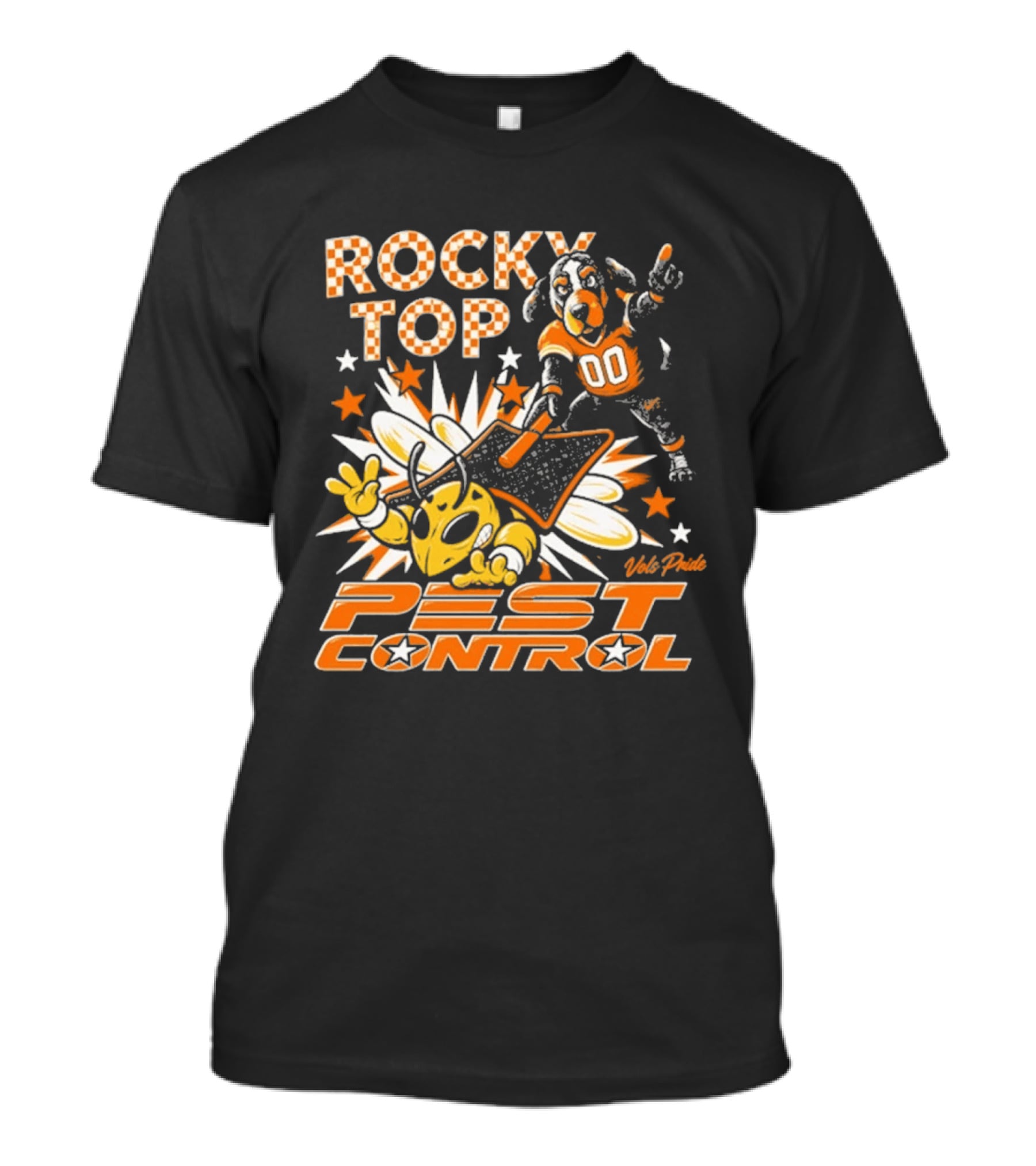Tennessee Volunteers Rocky Top Pest Control T-Shirt