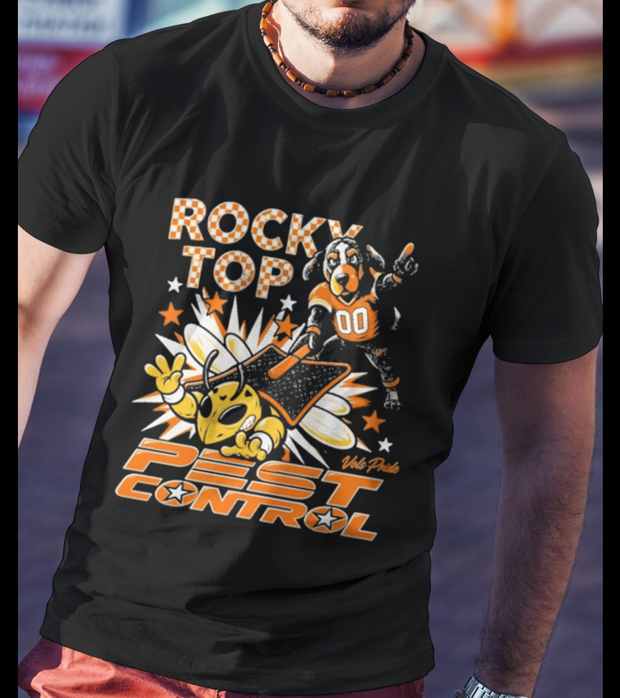 Tennessee Volunteers Rocky Top Pest Control T-Shirt