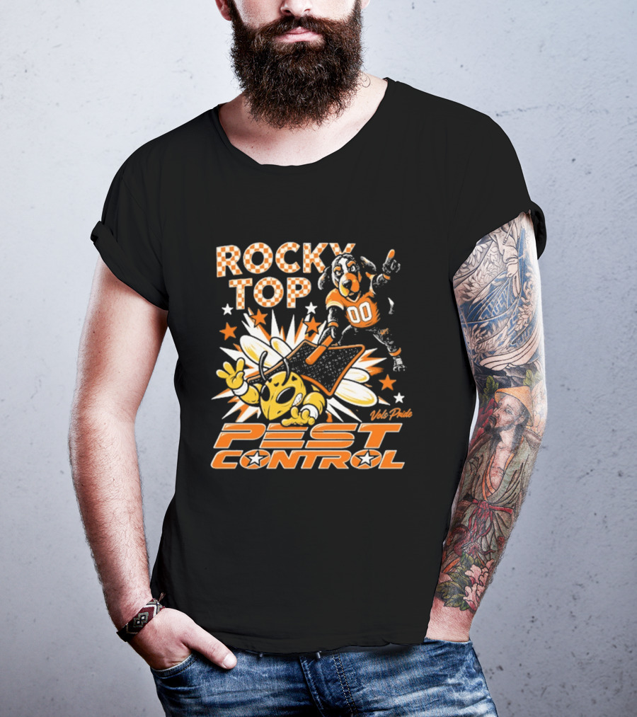 Tennessee Volunteers Rocky Top Pest Control T-Shirt