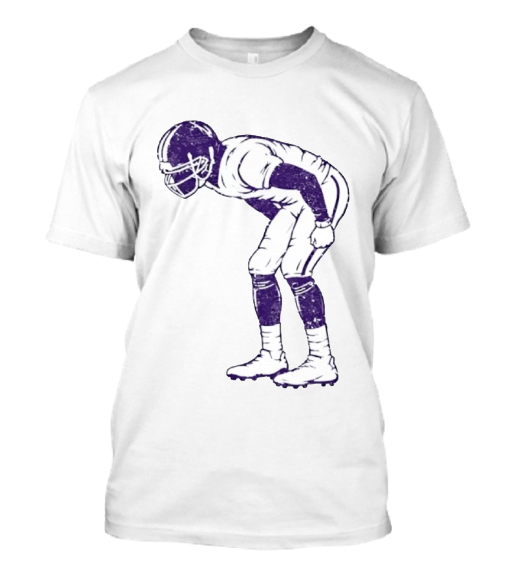 Warren Moon Minnesota Vikings Football Player Vintage Pose T-Shirt