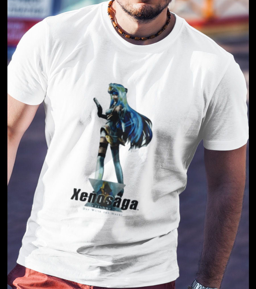 Xenosaga Episode I Der Wille Zur Macht Anime Character Figure T-Shirt